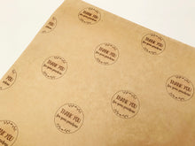 Load image into Gallery viewer, Thank you - Printed Business Packaging Kraft Paper
