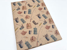 Load image into Gallery viewer, Fishing - Recycled Kraft Wrapping Paper
