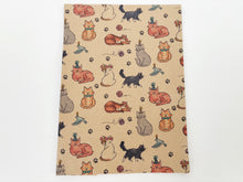 Load image into Gallery viewer, Party Cats - Recycled Kraft Wrapping Paper
