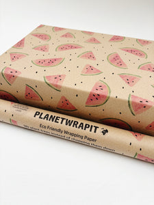 Support Gaza Children Watermelon - Recycled Kraft Wrapping Paper