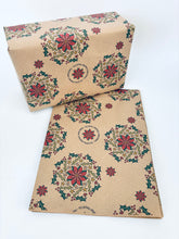 Load image into Gallery viewer, Welsh Nadolig Llawen Gift Wrap - Recycled Kraft Wrapping Paper
