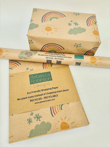 Happy Weather - Recycled Kraft Wrapping Paper