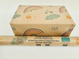 Happy Weather - Recycled Kraft Wrapping Paper