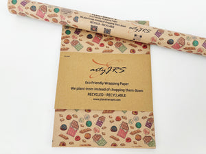 Chocolate - Recycled Kraft Wrapping Paper