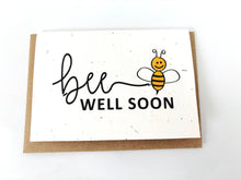 Load image into Gallery viewer, Bee Well Soon - Plantable Greetings Seed Card
