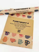 Load image into Gallery viewer, Positivitea Cups - Recycled Kraft Wrapping Paper
