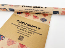 Load image into Gallery viewer, Positivitea Cups - Recycled Kraft Wrapping Paper
