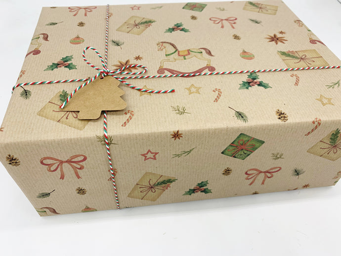 Spaniels Recycled Wrapping Paper  Eco friendly Gift Wrap – planetwrapit