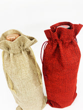 Load image into Gallery viewer, Stock Clearance - Reusable Hemp Bottle Bag (Multiple Colours)
